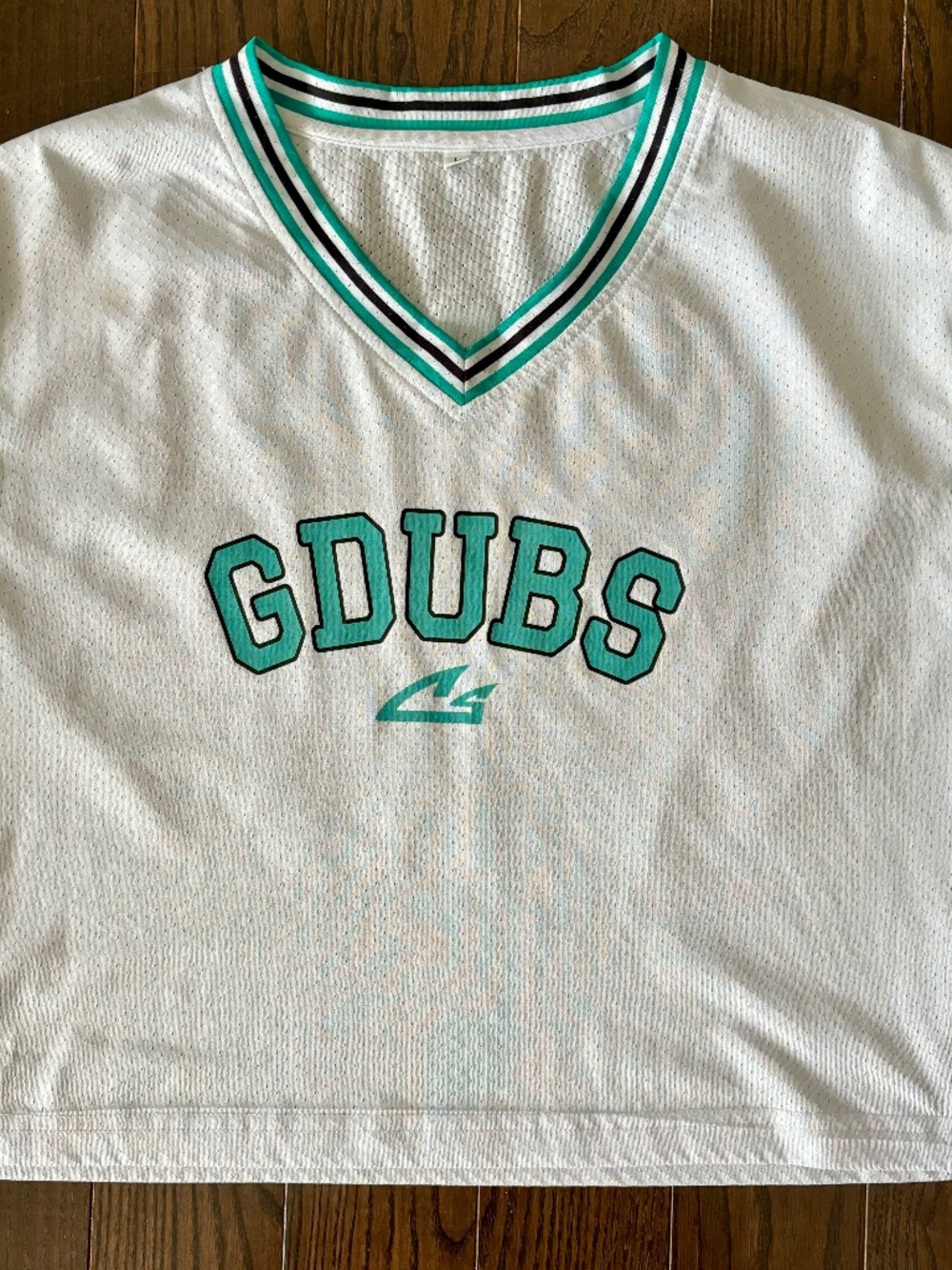 Great Whites Cropped Worlds Jersey Size L